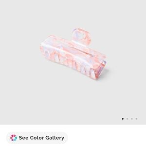 Figs Pulmonary Pink Claw Clip